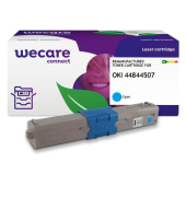 Toner K18435W4 (kompatibel zu Oki 44844507), cyan, ca. 10000 Seiten
