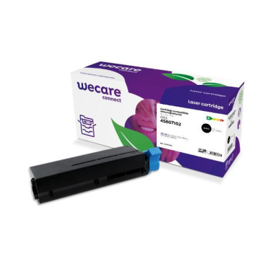 Toner K18144W4 (kompatibel zu Oki 45807102), schwarz, ca. 3000 Seiten