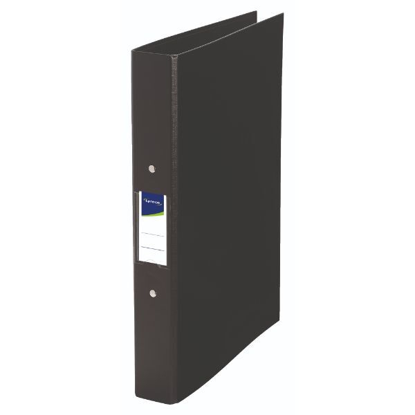 Alpedia Ringbuch 54381LYSE, A4 2 Ringe 25mm Ring-Ø Karton, PP-kaschiert schwarz 3662168019361 Alpedia