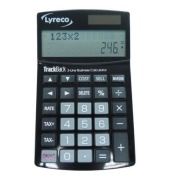 Tischrechner Neutral 12-stellig, Solar-Batteriebetrieb, 2-linig, schwarz
