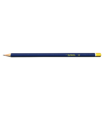 Bleistift-Set, 013LYRK7710/1, 12x blau/geld, k.A., HB
