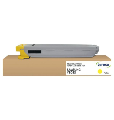 Toner Neutral 15646627, kompatibel zu Samsung CLT-Y808SELS, 20000 S., gelb