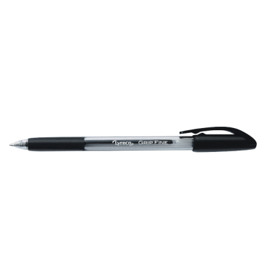 Kugelschreiber Neutral Grip, Strichstärke: 0,5mm, schwarz