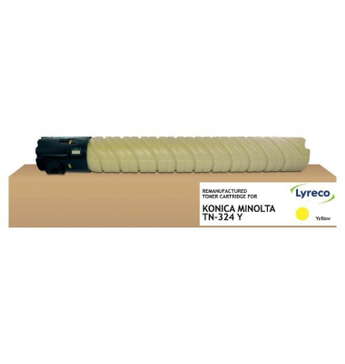 Toner Neutral 15646822, kompatibel zu Konica Minolta TN-324, 26000 Seiten, gelb