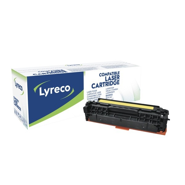 Alpedia Toner 351709-034078 (kompatibel mit HP CF382A/312A,), gelb, ca. 2700 Seiten 3662168037648 Alpedia