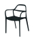 Meet Outdoor-Stuhl Nova, Schwarz