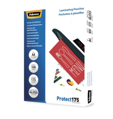A4 glänzende Laminierfolie 175 Mikron - 100er Pack