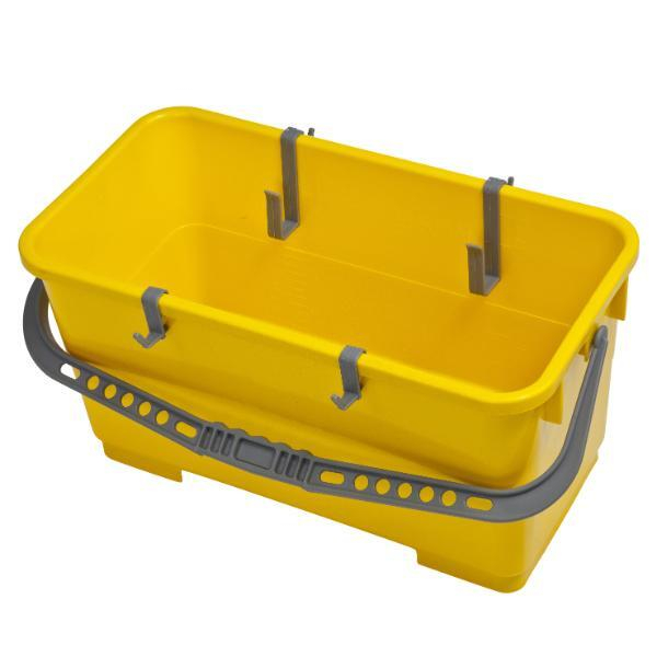 Vermop Eimer Profi, Kunststoff, rechteckig, 22 l, gelb 8033498188419 Vermop