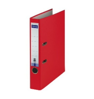 Ordner Neutral Recycolor 10435717, A4 50mm schmal Karton vollfarbig rot