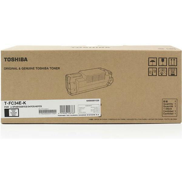 4053768183566 - T FC34EK - Tonerpatrone - 1 x Schwarz - 15000 Seiten - für e-STUDIO 287CS 347CS 407CS (6A000001530)