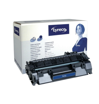 Toner Neutral kompatibel mit HP CF280A, Reichweite: 2.700 Seiten, schwarz