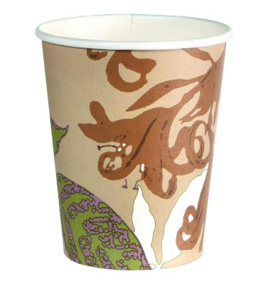 208845 Duni Öko-Becher, PapWbc, 24 cl