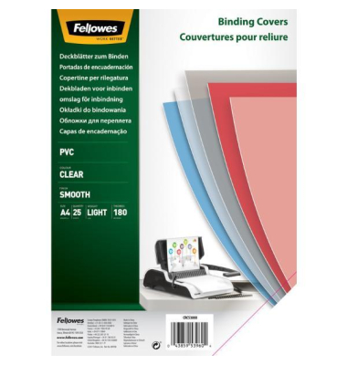 Transparente PVC A4 Deckbl&auml;tter - 180 Mikron