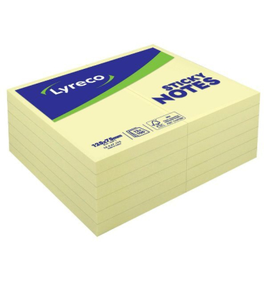 Haftnotizen 15947172, 125x75mm, gelb, rechteckig