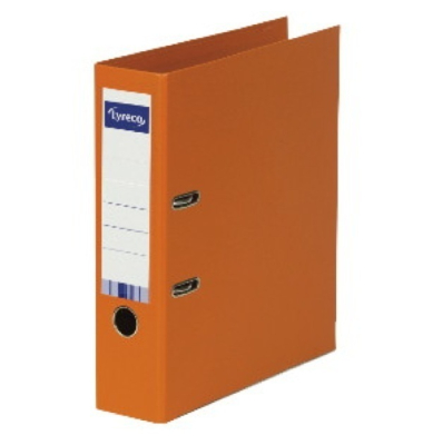 Ordner 9960071, A4 45mm schmal PP vollfarbig orange