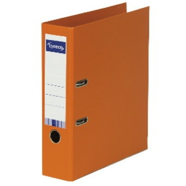 Alpedia Ordner 9960071, A4 45mm schmal PP vollfarbig orange 3662168000970 Alpedia