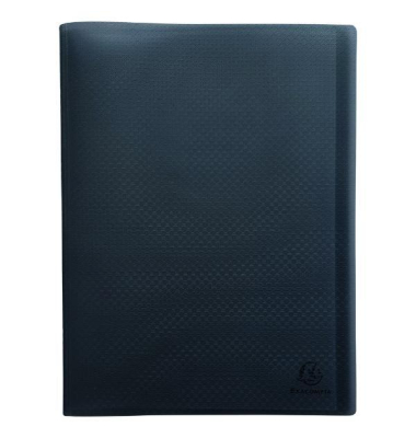 Sichtbuch Recycling 78541E, schwarz, A4, mit 40 Hüllen, Polypropylen (PP)