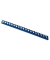 Plastikbinder&uuml;cken 5330902, US-Teilung, 21 Ringe auf A4, blau, 10mm