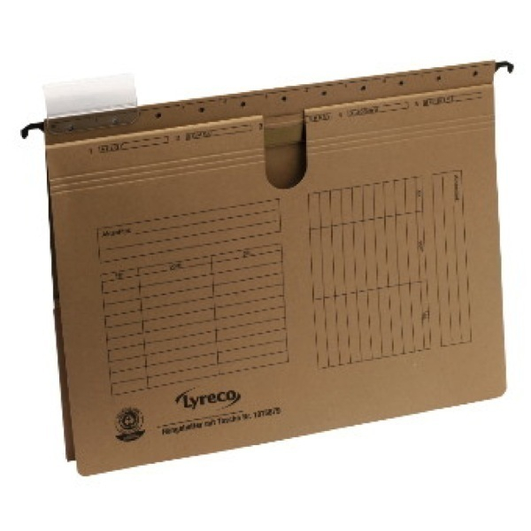 Alpedia Hängehefter 15038701000, A4 natronbraun Karton 230g 4002030131897 Alpedia