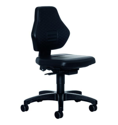 9073 Industrieller Laborstuhl Lth Schwarz