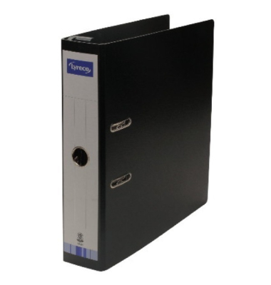 H&auml;ngeordner 11024395, A4 70mm Karton vollfarbig schwarz