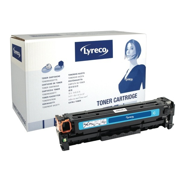 Alpedia Toner 5940876 (kompatibel mit HP CE411A), cyan, ca. 2600 Seiten 3662168033848 Alpedia