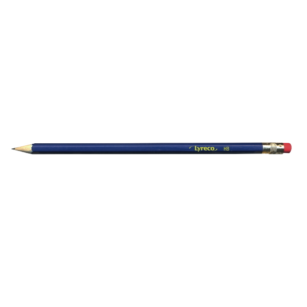 Alpedia Bleistift-Set Neutral, 013LYRK7730/1, Härte HB, blau, mit Radiergummi 3662168000451 Alpedia 12 Stück