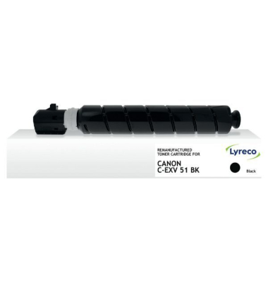 Toner Neutral 15646833, kompatibel zu CANON C-EXV51, 69000, schwarz