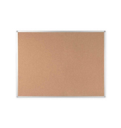 Pinnwand Kork CA05409214, 120x90cm (BxH), Kork, Aluminiumrahmen