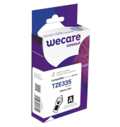 Schriftband K80019W4, 12mm x 8m, weiß/schwarz, laminiert, kompatibel zu P-touch TZe-335