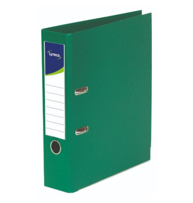 Ordner 9960329, A4 80mm breit PP vollfarbig gr&uuml;n