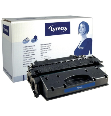 Toner 505X-LYR (kompatibel mit HP CE505X), schwarz, ca. 6500 Seiten