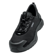 Sicherheitshalbschuhe, schwarz, Größe 36