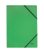 Eckspannmappe 39080055, A4 grün Karton 430g
