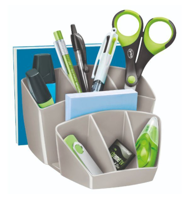 Top Organizer Neutral 582 Desk, grau