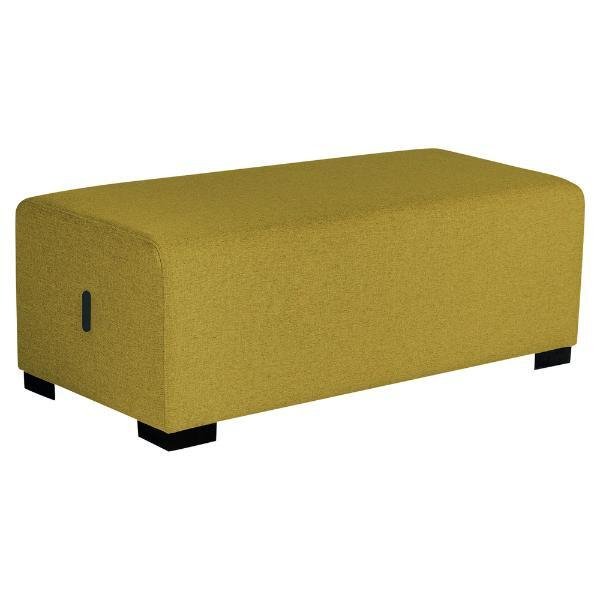Alba Hizia Sofa Pouf 2-Sitzer Safran Gelb 3129710018451 Alba