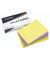 Haftnotizen 12953309, 200x150mm, gelb/pink/blau/orange/grün, rechteckig