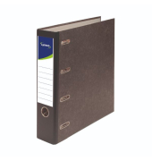 Doppelordner Neutral 10162063, A5, A4 75mm breit Karton mit Wolkenmarmor überzogen schwarz