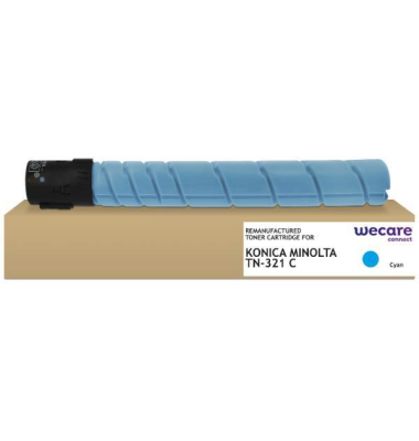 Toner K40001W4 (kompatibel zu Konica Minolta TN321C), cyan, ca. 25000 Seiten