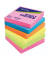 Haftnotizen FT510284605, 76x76mm, gelb/pink/blau/orange/grün, quadratisch