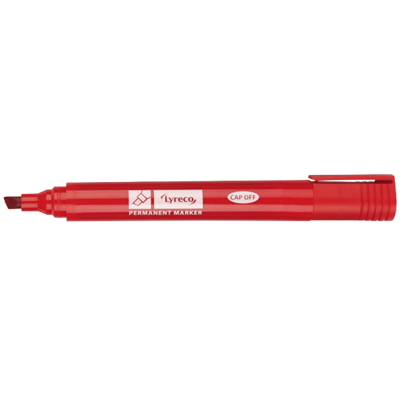 Alpedia Permanentmarker Neutral, DGR151125, Stück, rot, groß Keilspitze 3662168005388 Alpedia
