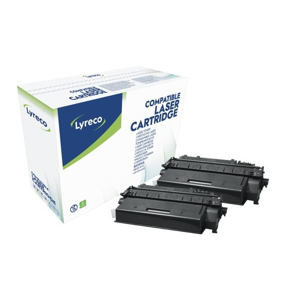 Alpedia Toner 350222-048078 (kompatibel mit HP CF280XD), schwarz, ca. 6900 Seiten 3662168038201 Alpedia 2 Stück