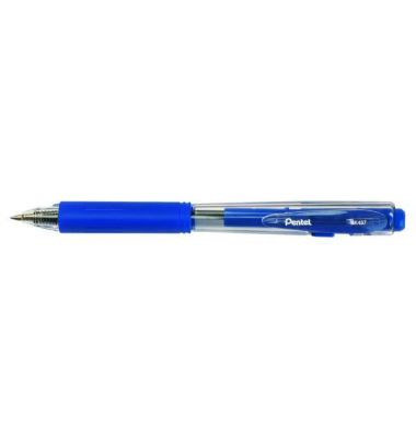 Kugelschreiber BK437-C, blau, mittel, nachf&uuml;llbar