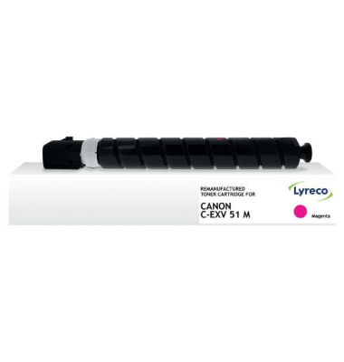 Toner Neutral 15646536, kompatibel zu CANON C-EXV51, 60000, magenta