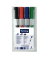 Boardmarker DGR993512, Etui, rot, blau, gr&uuml;n, schwarz, 1,5-5mm Keilspitze