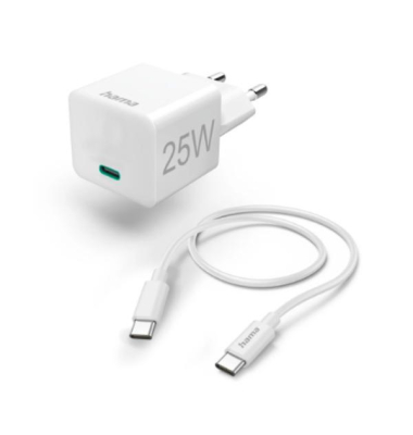 201624 Ladegerät USB C PD 25W, weiß 201624 Ladegerät USB C PD 25W, weiß