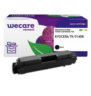 Toner K16097W4 (kompatibel zu Kyocera TK-5140K), schwarz, ca. 7000 Seiten
