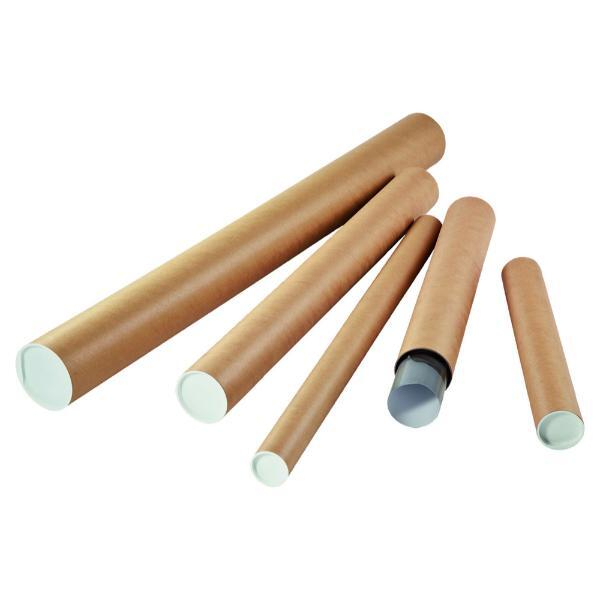4033657000969 - Versandrohr 5 x 75 cm (d x l) din A1+ Karton braun 5 x 75 cm (d x l) din A1+ Karton braun Verwendung für Papierformat din A1+ - Colompac