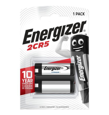 Batterie Lithium, 2CR5 / Fotobatterie / 2CR5, 6 Volt