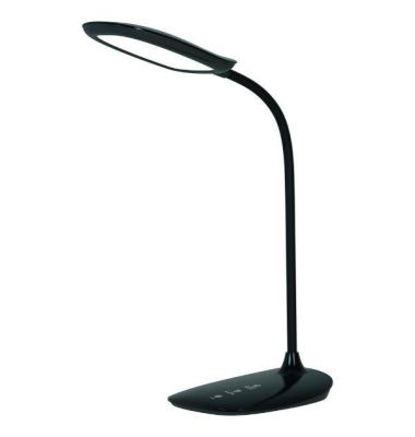 Schreibtischlampe, schwarz, ja